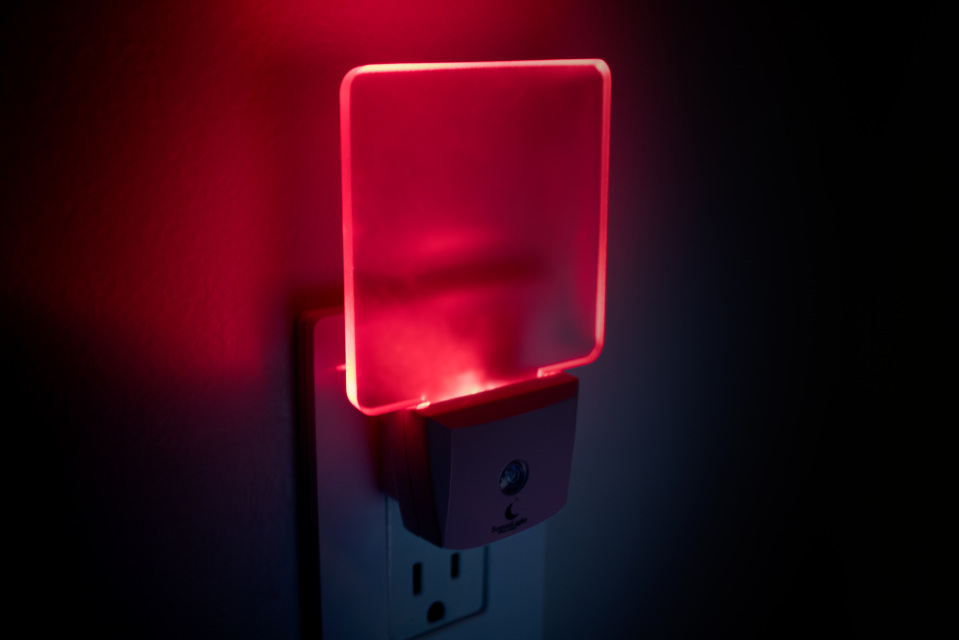 Red LED Night Light (2 Pack)